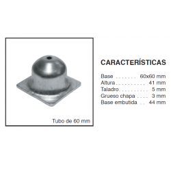Cazoleta redonda interior...